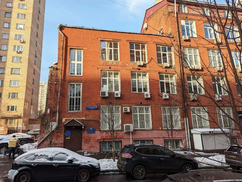 фасад дома, здание по адресу г Москва, 4-й Самотёчный пер, д 9 